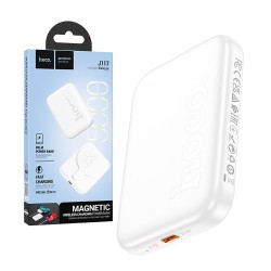Power Bank Magnético Hoco J117 Esteem PD20W 5000mAh Branco